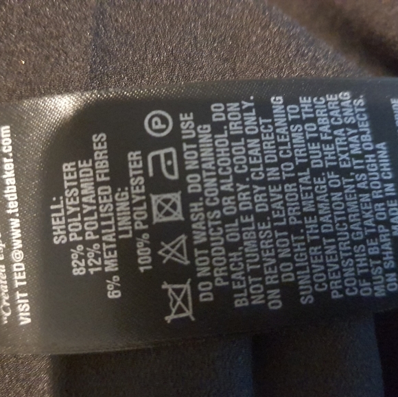 New Ted Baker Safari Mini Wrap Skirt Small - Picture 5 of 6